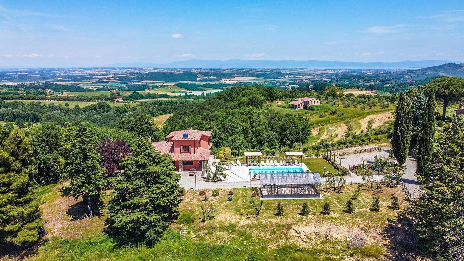 Villa La Pieve Città della Pieve Exterior foto